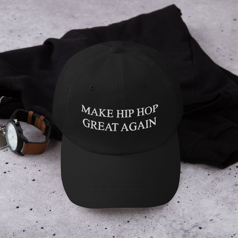 "MAKE HIP HOP GREAT AGAIN" Dad hat